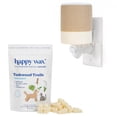 thumbnail image 1 of Wax Warmer Happy Wax Earth Outlet con senderos de madera de teca de 120 ml, 1 of 7