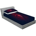 3D Spider Bedding Fitted Sheet Spider Bedding Set 3Pcs(1 Spider Fitted