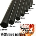 thumbnail image 3 of 1 Piece - 10mm x 1000mm Carbon Fiber RODS - Solid Pultruded Round Rods. Super High Strength for RC Hobbies, Drones, Special Projects, 3 of 6