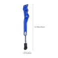 thumbnail image 2 of ETHZZLE Bike Parking Rack Aluminum Alloy Blue for Cyclists 1Set, 2 of 6