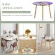 thumbnail image 3 of Aphmau cat (2)-theme Fitted Round Tablecloths Elastic Edged Table Covers Waterproof Table Cloth for Kitchen Holiday Party Tables Decor 120cm, 3 of 6