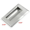 thumbnail image 3 of 4-3/4" x 2-3/4" Recessed Type Flush Pull Door Handle 304 Stainless Steel, 3 of 4