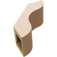 thumbnail image 6 of Ekena Millwork 5"W x 10"D x 10"H Carmel Rough Cedar Woodgrain TimberThane Knee Brace, Primed, 6 of 6