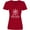 Red, variant on Inktastic Myrtle Beach South Carolina Women's V-Neck T-Shirt