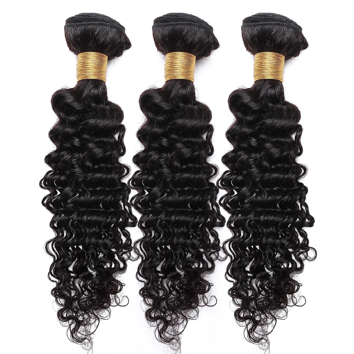 SEGO Brazilian Straight Human Hair 1 Bundles Straight Loose Wave 100% Unprocessed Virgin Hair Kinky Curly Hair Extensions Natural Black