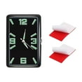 thumbnail image 4 of Reloj para salpicadero de coche, luminoso, elegante y fácil de instalar, con decorativo para SUV, camiones y vehículos. Vertical negro, 4 of 10