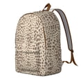 thumbnail image 2 of Leopard Print Backpack for School,Cute School Bag,Schoolbag with Adjustable Shoulder Straps & Padded Back,15.7"x11.8"x5.5", 2 of 5
