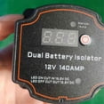 thumbnail image 3 of Smart Dual Battery Isolator 12V 140A Digital Voltage Sensitive Relay VSR Split Charge for Campers Ca, 3 of 5