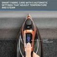thumbnail image 4 of Rowenta SteamForce Pro Garment Steam Iron, 400 hole, Stainless Steel Soleplate, Vertical Steaming, Variable Steam Control, Auto Off, Black/Copper, 4 of 8