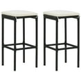 thumbnail image 5 of vidaXL Patio Bar Set Bar Table and Stools Patio Furniture Set with Cushions, 5 of 49