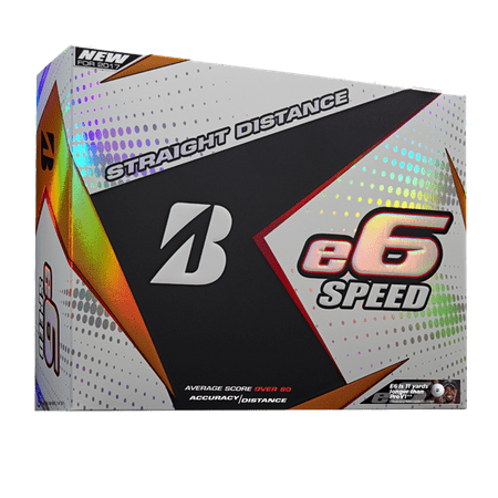 Bridgestone Golf e6 Speed Golf Balls, 12 Pack (Best Bridgestone Golf Balls)