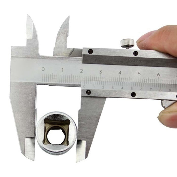Leepesx Professional Stainless Steel Vernier Caliper 0-150mm Sliding Gauge Measurement Tool Inside Outside Depth Step Micrometer Measuring