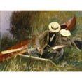 thumbnail image 3 of Sargent, John Singer 24x19 Black Modern Framed Museum Art Print Titled - An Out-of-Doors Study, 3 of 5