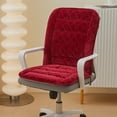 thumbnail image 5 of BotaniNest Heated Seat Cushion Desk Cushion Non Slip Rocking Cushion Soft Heated Seat Pad Ties USB Heating Thickened Seat Warmer For Computer, 5 of 5