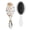 White-167, variant on Mushroom Hair Brush, Boho Mushroom Detangler Paddle Brush with Vintage Magical Forest Mushrooms Design, Soft Bristle Hairbrush for Wet & Dry Hair, Stylish Gift Idea