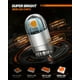 thumbnail image 4 of Bombillas LED SEALIGHT 194, 2700 K, ámbar, T10, W5 W, 3030, paquete de 10, 4 of 7