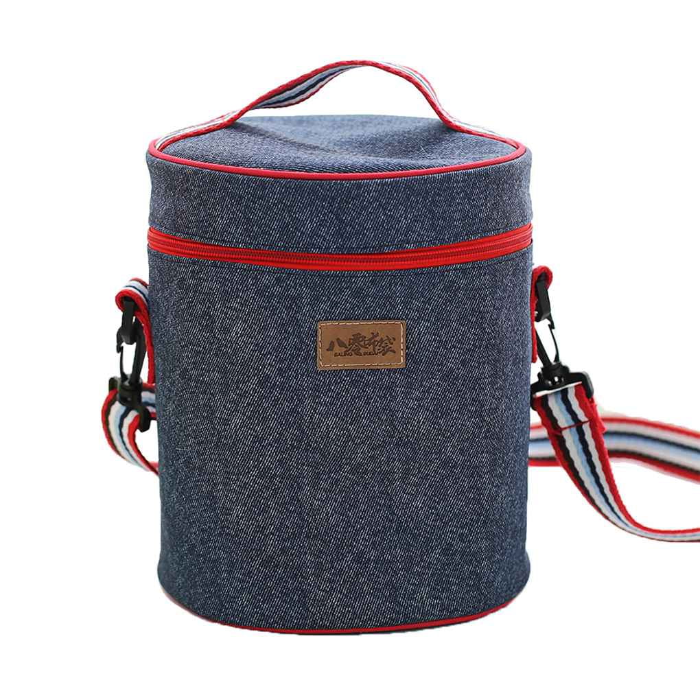 Details about   Portable Lunch Bag Famale Cooler Bento Pouch Milk Bottle Insulation Bags BH 