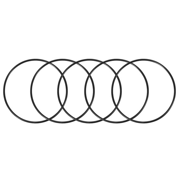 O-Rings Nitrile Rubber 112mm x 120mm x 4mm Seal Rings Sealing Gasket 5pcs