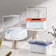 thumbnail image 4 of Mask Dispenser,Mask Holder Storage Box for Damp Proof Mask Case with Cover, 4 of 5