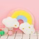 thumbnail image 4 of Colorful Cloud Moon Pillow Cushions Soft Plushie Pillow for Relaxation and Room Enhancement Multicolor, 4 of 4