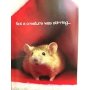 Paper Magic 18 Mouse Themed Not A Creature Was Stirring Holiday Christmas Cards