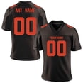 thumbnail image 4 of Camiseta de fútbol americano personalizada de los Cleveland Browns con nombre del equipo impreso y número personalizado para adultos y niños, camiseta de entrenamiento de secado rápido, 4 of 4
