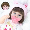 thumbnail image 3 of Muñeca Rebirth Doll Q baby 42 cm Mengjiao 0.6 kg, 3 of 4