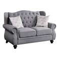 thumbnail image 1 of ACME Hanse Causeuse avec 2 Coussins en Tissu Gris, 1 of 4