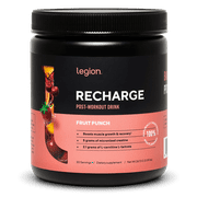 Legion Recharge Post-Workout Recovery Supplement with Creatine Monohydrate, Naturally Sweetened and Flavored