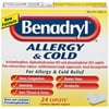 Pfizer Benadryl Allergy & Cold, 24 ea