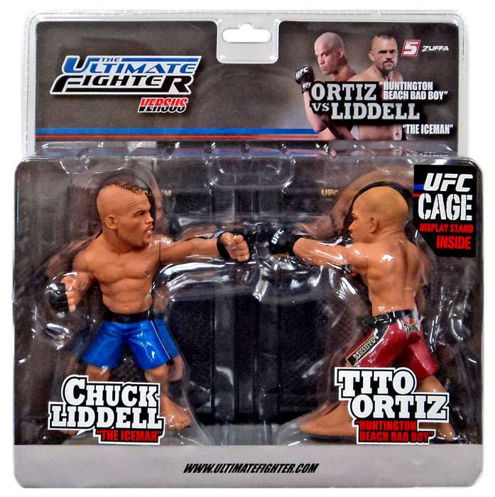 Chuck Liddell Vs Tito Ortiz Action Figure 2 Pack UFC Walmart