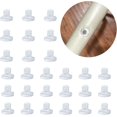 thumbnail image 1 of Glass Table Bumpers With Rod For Table Furniture Cabinet Edge Holes(5 X 8mm/50pcs) Banban, 1 of 5