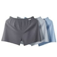 thumbnail image 2 of Pantalon de Sommeil Uni pour Homme Shorts Amples Shorts de Pyjama, 2 of 3