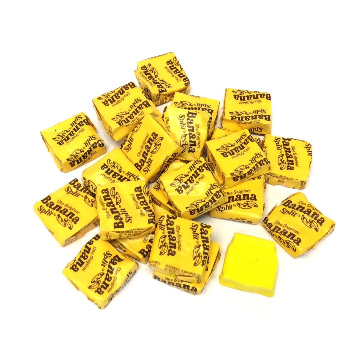 The Original Banana Split Candy Chews 140 Count Tub