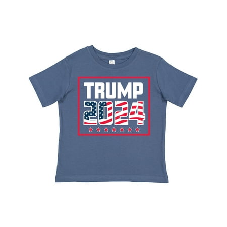 

Inktastic Trump 2024 Election Flag Boys or Girls Toddler T-Shirt