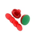 thumbnail image 4 of ZLight 1 Ensemble de Mini Pousseurs de Hockey à Air Pousseurs Air et Taille Palettes de Hockey Petits Rondelles de Hockey Rouge 2 Pousseurs Rouges 96 mm, 4 of 6