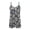 Blue Daisy, variant on ZAITUBLES Womens Summer Casual Sleeveless Rompers 2026 Loose Shorts Outfit Adjustable Spaghetti Strap Jumpsuits with Front Pockets, Fabric, Butterfly Floral Print, Size XL