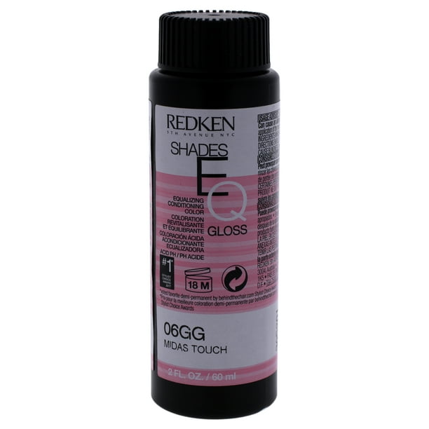 Color de pelo Redken Redken Shades EQ Color Gloss 06GG - Midas Touch Color de pelo Unisex 2oz