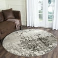 thumbnail image 2 of SAFAVIEH Retro Corynn Abstract Area Rug, Light Grey/Grey, 6' x 9', 2 of 10