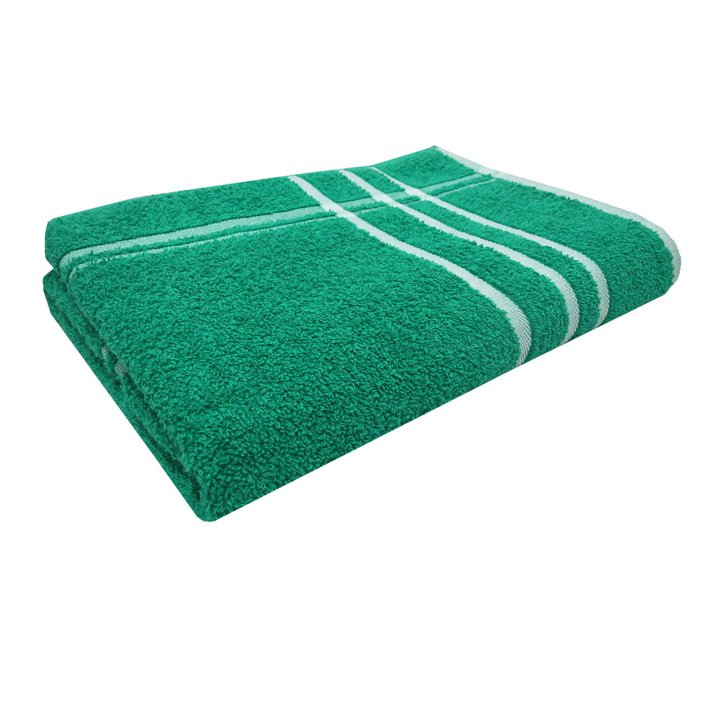 Mainstays Basic Stripe Bath Towel, 1 Each - Walmart.com - Walmart.com