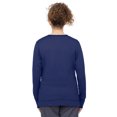 thumbnail image 2 of Healing Hands Knits Women's Becca Jacket 'sMedical Cardigan Buttoned Scrub Jacket - X-Small,Navy, 2 of 6