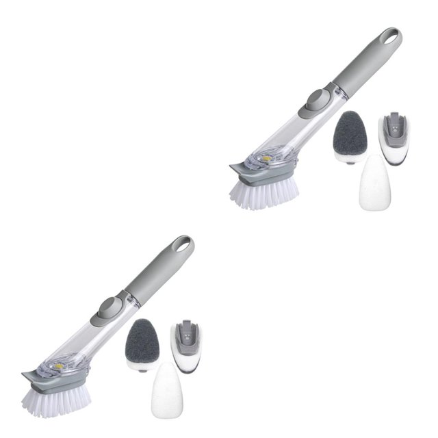 Cepillo para platos Cateissary mango largo 3 piezas
