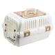 thumbnail image 4 of Jaula transportadora para gatos y mascotas, cómoda, portátil, con lados rígidos, ventilación superior incorporada, versátil, para perros, estuche de Blanco, 4 of 8