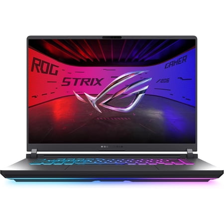 ASUS ROG Strix G16 (2025) Gaming Laptop, 16” FHD+ 16:10 165Hz/3ms Display, NVIDIA® GeForce RTX™ 5060 Laptop GPU, Intel® Core™ i7 Processor 14650HX, 16GB DDR5, 1TB Gen 4 SSD, Wi-Fi 7, Windows 11 Home
