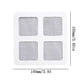 thumbnail image 3 of Parche Desechable para Filtro de Tuberías de Agua | Atrapa Pelos y Residuos Antiobstrucción | Protector de Desagüe para Fregadero de Cocina y Baño | Adhesivo de Plástico Desechable para Agua | Fácil, 3 of 6