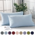 thumbnail image 1 of Sentmoon Pillowcase Pillow Covers Pillowcase A Chilling Body Pillowcase for Hot Sleepers and Night Sweats Suitable for All Seasons Breathable and Velvet Soft Full-length Pillowcase 2pc, 1 of 8