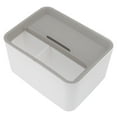 thumbnail image 1 of Soporte de Caja de Servilleta, Abertura Amplia Control Remoto Almacenamiento Gota Resistente A la Cubierta de la Caja Rectangular de la Caja de Tejido Para Sala de, 1 of 7