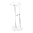 thumbnail image 3 of Mesa auxiliar de acrílico transparente, mesa de centro, mesa moderna y sencilla de 10 pulgadas, mesa para bebidas Estilo C, 3 of 9