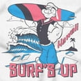 thumbnail image 2 of Popeye Surf's Up Hawaii Cartoon Men's Graphic T Shirt Tees Brisco Brands S, 2 of 6
