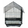 thumbnail image 2 of YML Group 1114BLK House Top Style Small Parakeet Cage, 11" x 9" x 16", 2 of 3